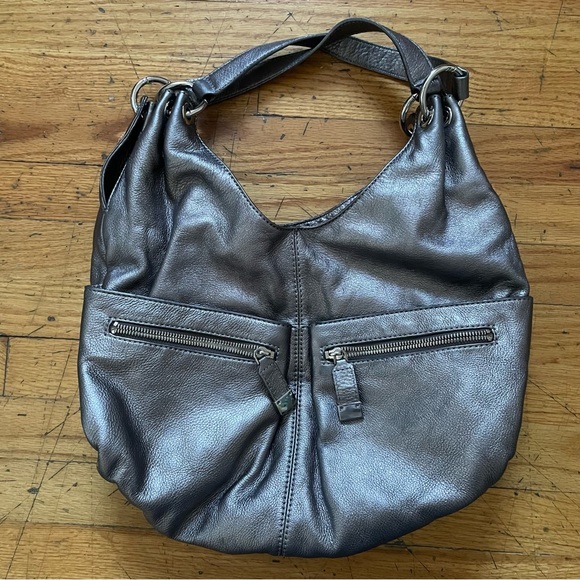 MICHAEL Michael Kors Handbags - Michael Kors Silver Metallic Handbag